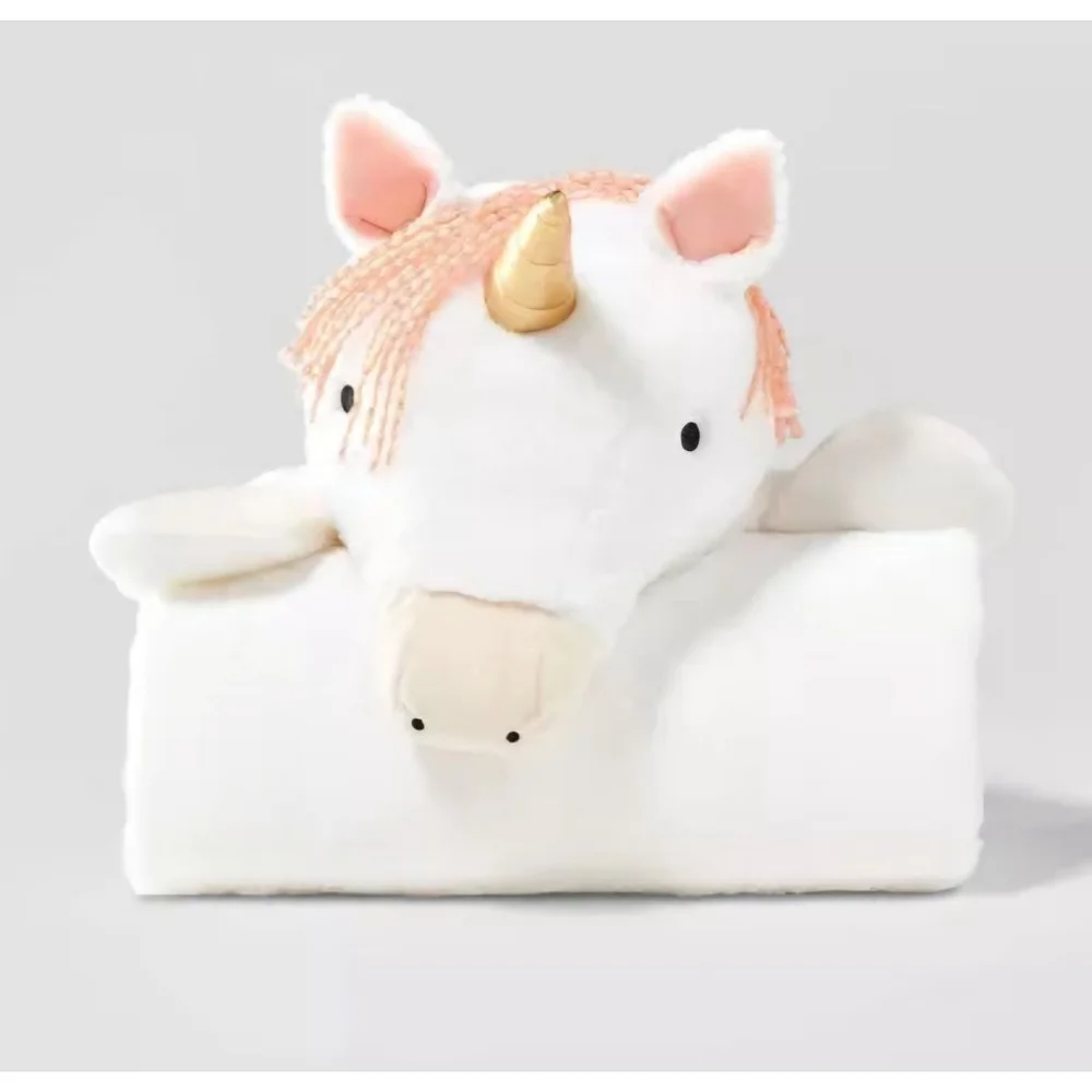 Unicorn Kids' Hooded Blanket - Pillowfort™: Faux Fur, New with tags